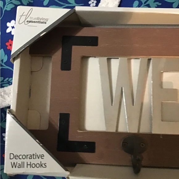 Home welcome decorative wall hook NWT - Picture 2 of 4